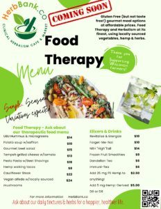 SAMPLE Herb Bank Food Therapy Menu